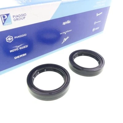 2x Gabelsimmerring Gabel Simmering Original für Aprilia SX RX 125 Derbi Senda SM - Bild 1 von 4