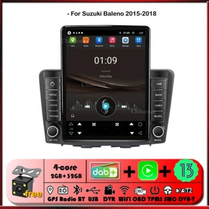 Unità di testa 9,7" Android 14 DAB GPS SAT navigatore carplay radio per Suzuki Baleno 15-18 - Foto 1 di 11
