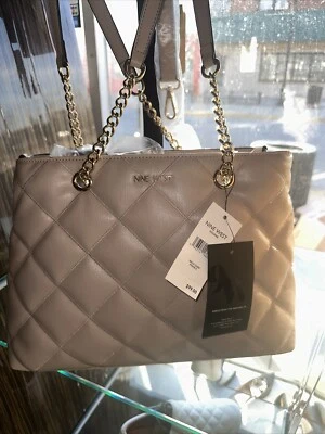 Bolso de Mano Nine West Sidonie Shopper ~12"x9" Correa Bandolera Extraíble Nuevo con Etiquetas Foto 1 de 4