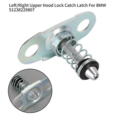 Upper Hood Lock Catch Latch Left/Right 51238229807 For BMW 3 E46 5 E39 X5 E53 Foto 1 de 4