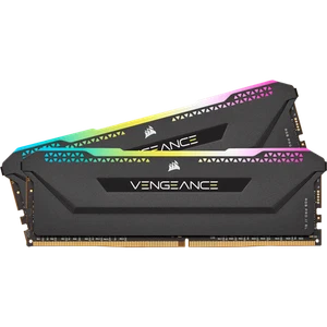 Corsair VENGEANCE® RGB PRO SL 32 Go (2 x 16 Go) DDR4 3200 MHz C16 — noir - Photo 1/6