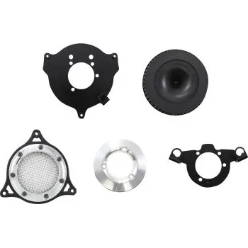 Kit de filtro limpador de ar Cobra Chrome Blk RPT Venturi Harley Iron 883 09-22 - Imagem 1 de 4