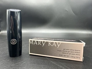 NIB Mary Kay Gel Semi-Shine Lipstick Red Smolder 094614- MFG AV12 & AD28 & 8D11 - Picture 1 of 7
