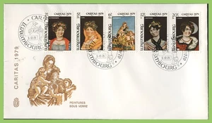 Luxembourg 1979 Welfare Fund set on First Day Cover - Picture 1 of 1