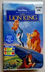 Walt Disney's The Lion King VHS Masterpiece Collection Clamshell FACTORY SEALED - Picture 1 of 6