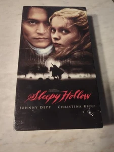 SLEEPY HOLLOW VHS Factory Sealed Free Shipping Pls Read Description Johnny Depp - Picture 1 of 11