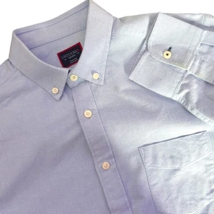 UNTUCKit Roja Oxford Hemd Button Down Langarm Freizeit Hellblau Medium - Bild 1 von 9