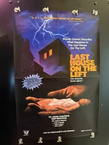 Last House on the Left 1972 Original 1985 Vestron Video Poster 24x36 - Bild 1 von 1