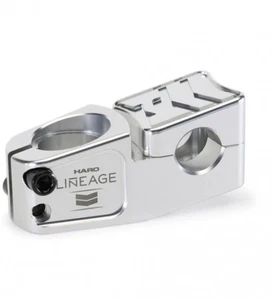 Auténtico vástago de carga superior Haro Lineage Hevron plateado sin caja 6061 vástago de aluminio - Imagen 1 de 6