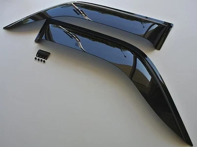 Juego de visera de puerta humo izquierda y derecha para Toyota Pixis Subaru Sambar S201 S211 Foto 1 de 4