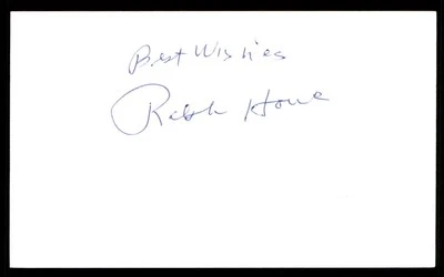 Ralph Houk Baseball Signed Index Card Auto Autograph (no COA) *h1 - Image 1 of 2