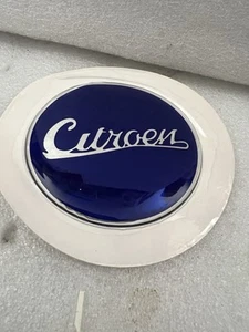 SOPORTE DISCO FISCAL COCHE CITROEN AZUL REUTILIZABLE TITULAR PERMISO APARCAMIENTO - Imagen 1 de 2