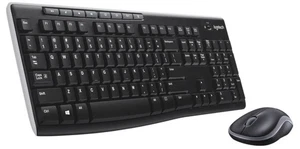 Logitech MK270 Wireless Keyboard & Mouse Set for PC/Laptop – UK - Multimedia Key - Picture 1 of 11