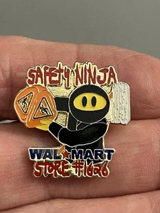 Chaleco Ninja de Seguridad Hogeye Walmart Pin Store 1626 Oklahoma City Sin Accidentes 2008 - Imagen 1 de 2