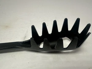 Tailor Made Products Slotted Spaghetti Server USA Spoon Pasta Fork Measure Black - Picture 1 of 4