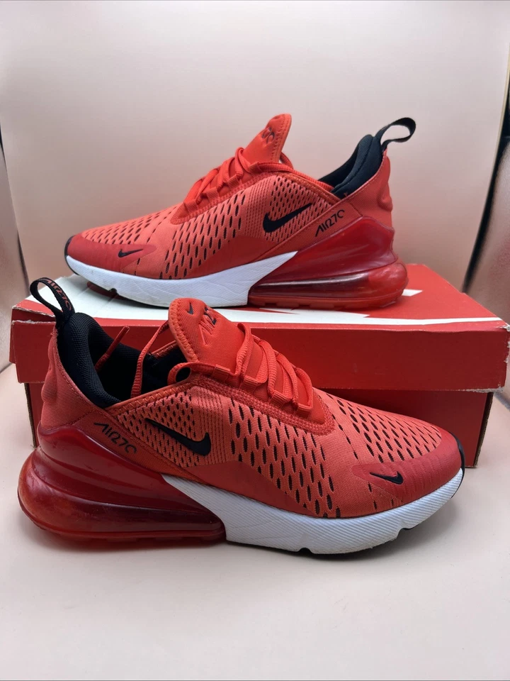 Nike Air Max 270 Habanero Rojo (GS) Talla 6.5y Con Caja (943345-600) ⭐️ Foto 1 de 4