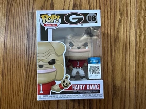 Funko Pop College Georgia Bulldogs "Hairy Dawg" 08 Vinyl Figure NEW IN BOX - Picture 1 of 6