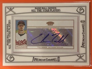2010 Topps 206 Chris Tillman American Caramel Auto #ACA-CT Baseball Orioles - Picture 1 of 2