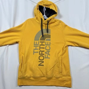 Felpa con cappuccio uomo The North Face pullover giallo taglia media grafica - Foto 1 di 10