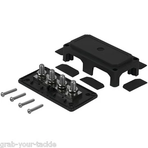 Buss bar power distribution block Bus Bar Terminal Block  H/Duty 300amp Sealed - Picture 1 of 5
