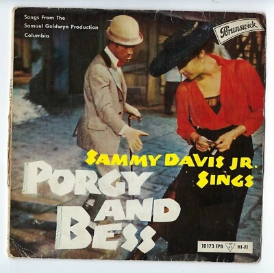 Sammy Davis Jr. sings PORGY AND BESS, Brunswick 10 173 EPB, Cover selten - Bild 1 von 4