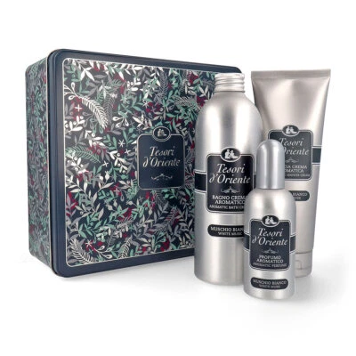 Tesori d'Oriente muschio bianco Geschenkset in Metall Box 3 Artikel -  - Bild 1 von 4