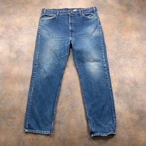 Vintage LEVI'S 505 Jeans Mens (42 Inch Waist) (32 Inch Leg) Regular Fit Blue - Picture 1 of 13