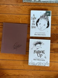 Lot of Shel Silverstein FALLING UP A Light in the Attic A GIRAFFE AND A HALF Har - Bild 1 von 12