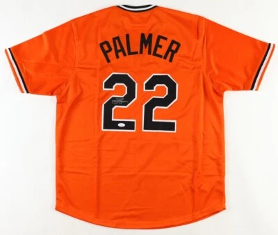 Jim Palmer Signed Baltimore Orioles Orange Jersey (JSA COA) 3xWorld Series Champ - Image 1 of 4