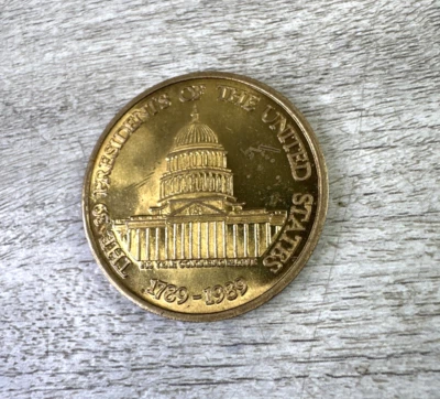 The 39 Presidents Of The United States Coin 1789 - 1989 - Image 1 of 4