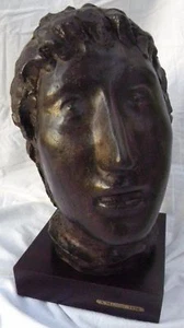 Arturo MARTINI (Treviso 1889-Milano 1947) Testa di giovane Giustizia Corporativa - Picture 1 of 9