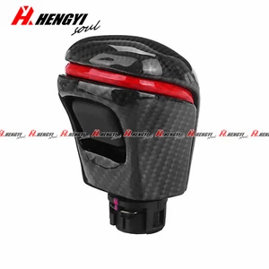 Real Carbon Fiber Automatic Gear Stick Lever Shift Knob For Toyota Camry 18-23 - Picture 1 of 9