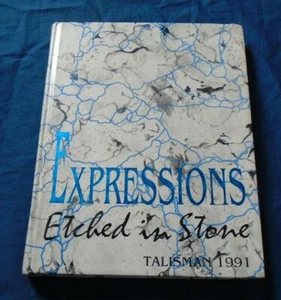 1991 SAN MARCOS HIGH SCHOOL ANNUAL YEARBOOK, CALIFORNIA TALISMAN EXPRESSIONS - Picture 1 of 1