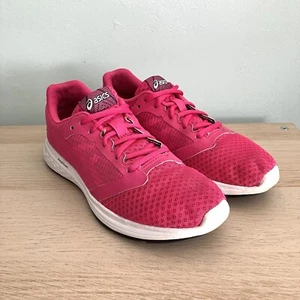 ASICS Bright Pink Patriot 10 Trainers Size 4 EU 37 - Picture 1 of 10