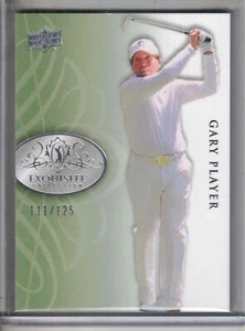 2013 2014 UD Exquisite Collection PGA golf Gary Player basecard /125 card #5 - Picture 1 of 2