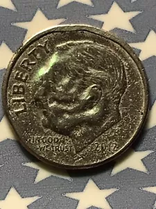 2012 Roosevelt 10 cent error - Picture 1 of 5