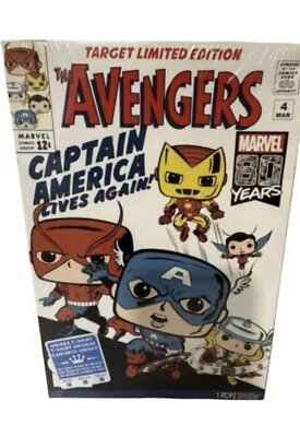 Camiseta Funko Pop MARVEL Target Edição Limitada Exclusiva Os Vingadores 80 Anos Tamanho M - Imagem 1 de 4