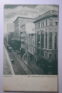 POSTAL 442 PRE-1907 WESTMINSTER STREET PROVIDENCE RI - Imagen 1 de 2