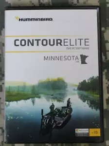 Humminbird 600022-5 Contour Elite v7.0 DVD PC Software 700+ Lakes MINNESOTA NEW!