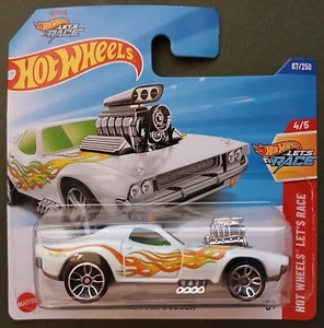 HOT WHEELS 2025 RODGER DODGER, WHITE, SHORT CARD. - Picture 1 of 1