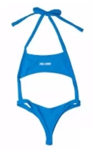 Bikini Kala I Full Send cuello niño azul recortado - Nuevo para mujer - Azul - XS - Imagen 1 de 7