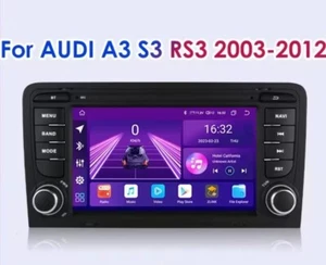Stereo Auto Android Audi A3 8P 03-12 CARPLAY Navigatore Bluetooth Wifi USB GPS  - Foto 1 di 7