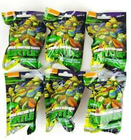 Teenage Mutant Ninja Turtles Keychain Figurines 6 PACK LOT Series 1 Styles Vary