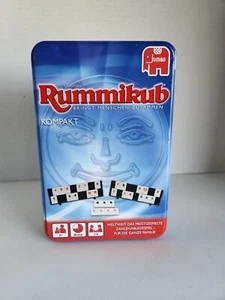 Original Rummikub Travel Set Game Tin Kompakt Made In Germany W German Booklet - Picture 1 of 9