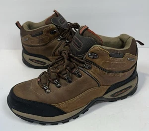 Eddie Bauer Stiefel Herren Größe 12M Braun Bradley Wasserdicht Leder Wandern - Bild 1 von 12
