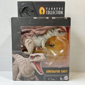 Mattel Jurassic World Hammond Atrociraptor Ghost Actionfigur Box beschädigt - Bild 1 von 9
