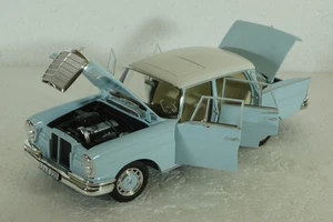 Mercedes 220S, (W111), 1965, hellblau, 183920, Norev 1:18 - Bild 1 von 19