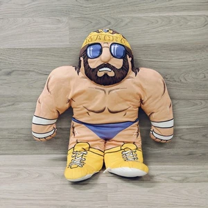 READ🔻 Macho Man Randy Savage Wrestling Buddy Buddies Tonka Plush Wrestler WWF - Picture 1 of 16