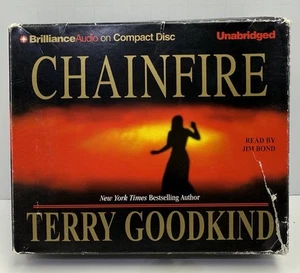 Chainfire by Terry Goodkind (Audiobook, Sword of Truth Series, 22 CD Set, 2005) - Picture 1 of 2