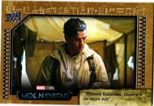 2023 UPPER DECK MOON KNIGHT SAND PARALLEL #38 WITHOUT KHONSHU, THERE'S NO MORE S - Picture 1 of 2